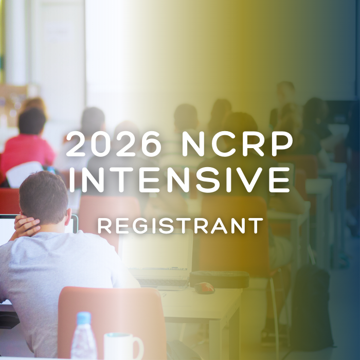 2026 NCRP Intensive Registrant