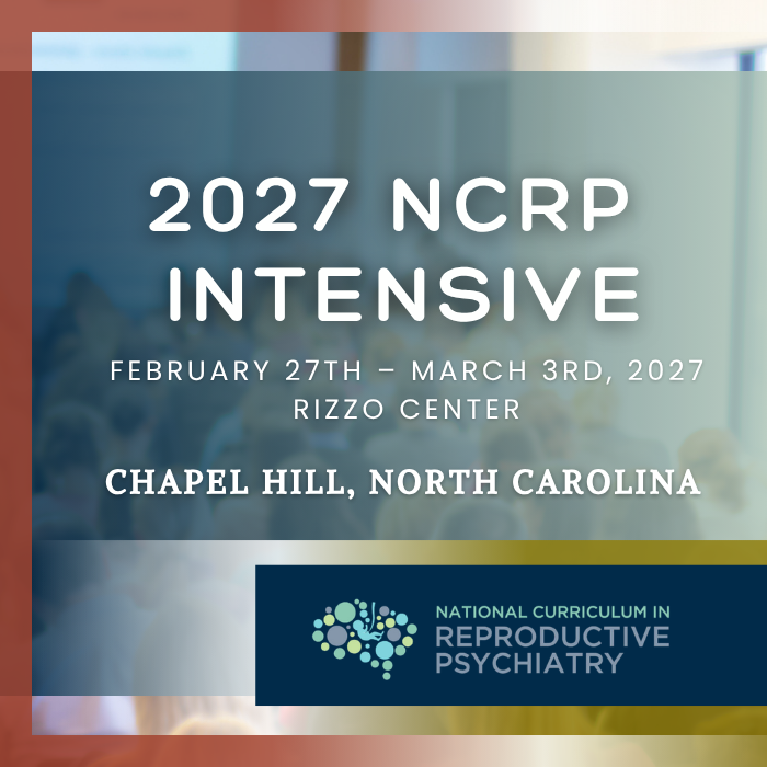 2027 NCRP-I February 27th – March 3rd, 2027 - Rizzo Center, Chapel Hill, NC