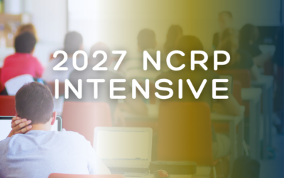 2027 NCRP Intensive